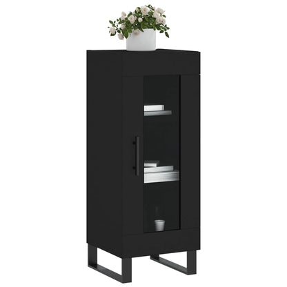 Skjenk Svart 34,5x34x90 cm