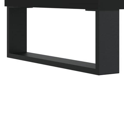 Skjenk Svart 34,5x34x90 cm