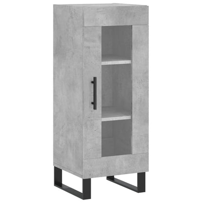 Skjenk betonggrå 34,5x34x90 cm konstruert tre