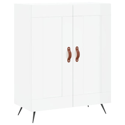 Skjenk Høyglans Hvit 69,5x34x90 cm