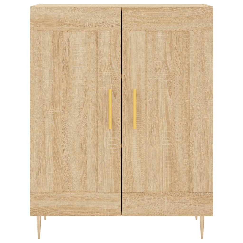 Skjenk sonoma eik 69,5x34x90 cm konstruert tre