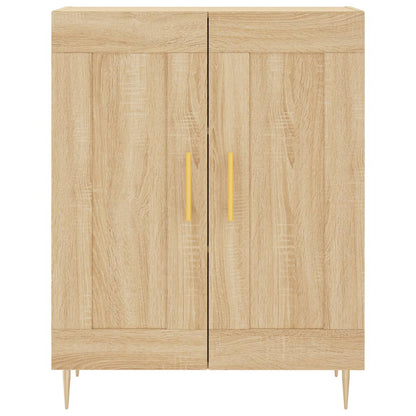Skjenk sonoma eik 69,5x34x90 cm konstruert tre
