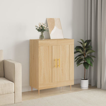 Skjenk sonoma eik 69,5x34x90 cm konstruert tre