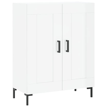 Skjenk Høyglans Hvit 69,5x34x90 cm