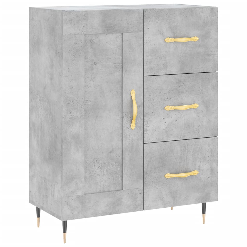 Skjenk Betonggrå 69,5x34x90 cm