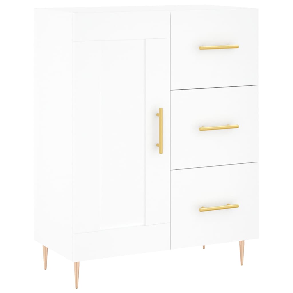 Skjenk Hvit 69,5x34x90 cm