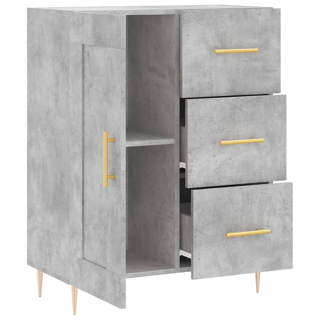 Skjenk Betonggrå 69,5x34x90 cm
