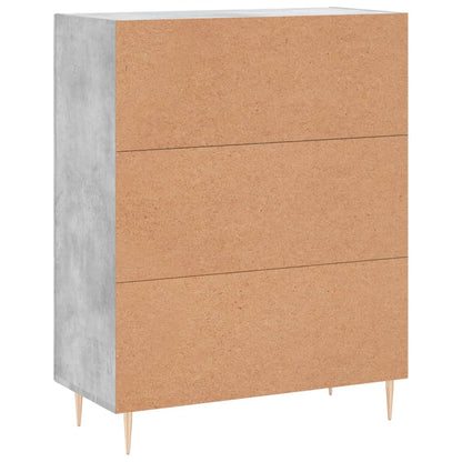 Skjenk Betonggrå 69,5x34x90 cm
