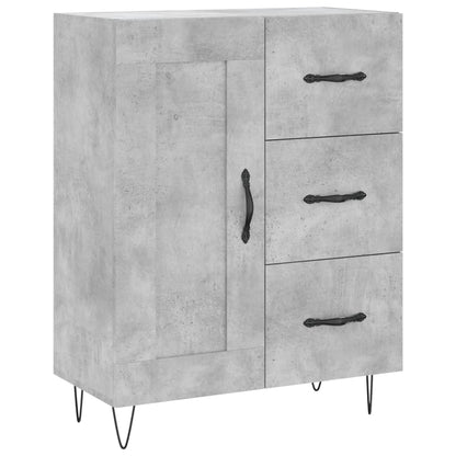 Skjenk Betonggrå 69,5x34x90 cm