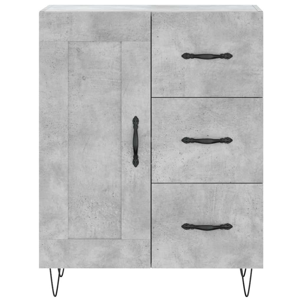 Skjenk Betonggrå 69,5x34x90 cm