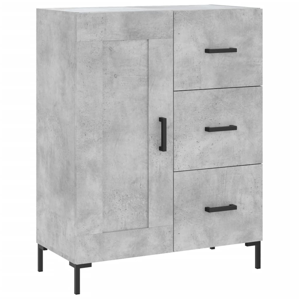 Skjenk Betonggrå 69,5x34x90 cm