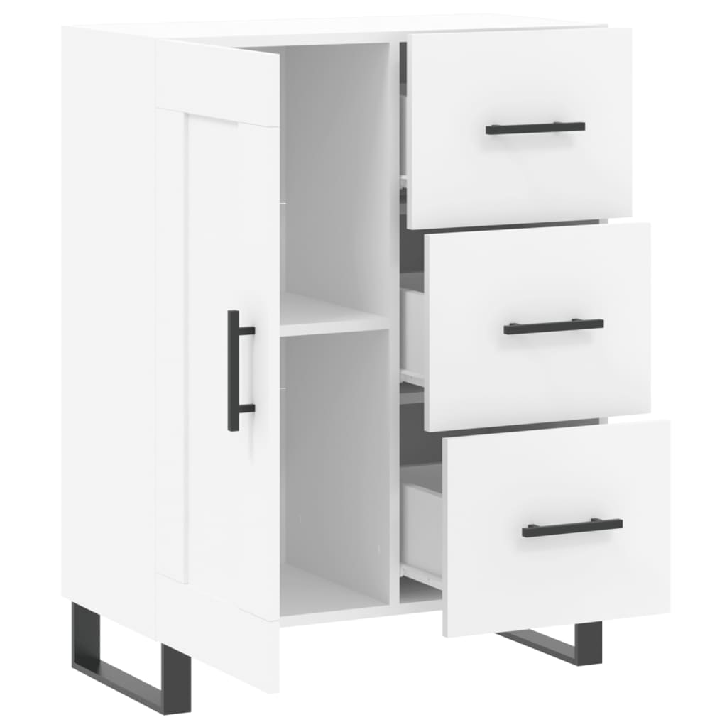 Skap Hvit 69,5x34x90 cm