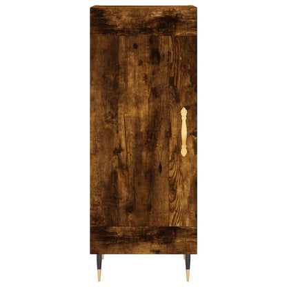 Skjenk røkt eik 34,5x34x90 cm konstruert tre