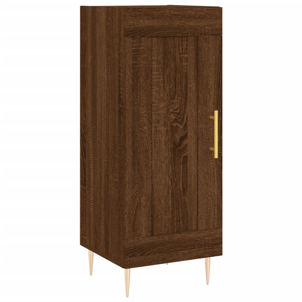 Skjenk Brun Eik 34,5x34x90 cm