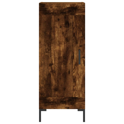 Skjenk røkt eik 34,5x34x90 cm konstruert tre