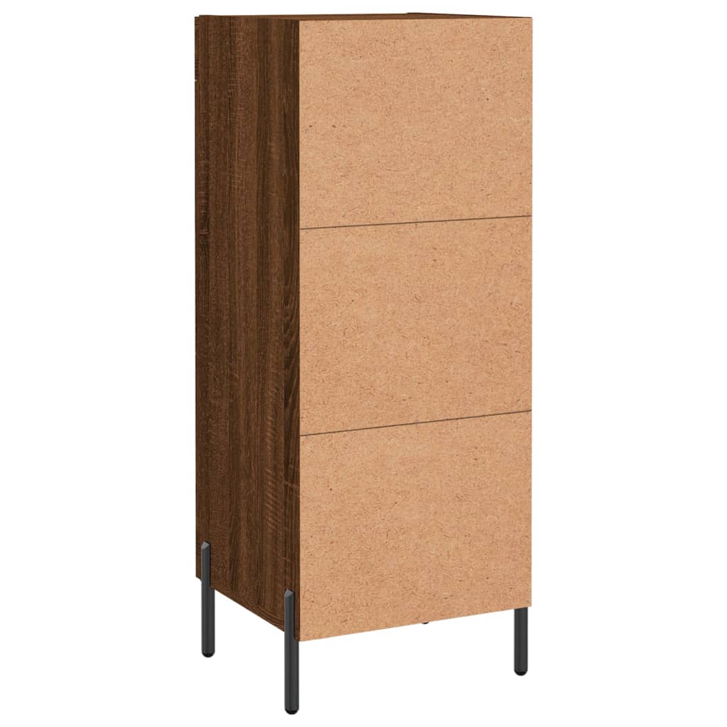 Skjenk Brun Eik 34,5x34x90 cm
