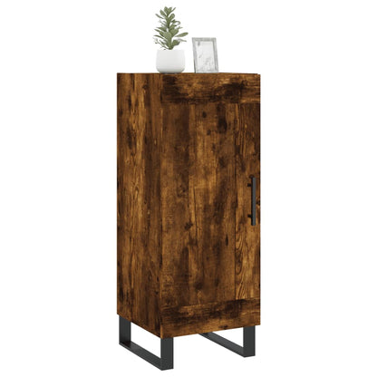 Skjenk røkt eik 34,5x34x90 cm konstruert tre