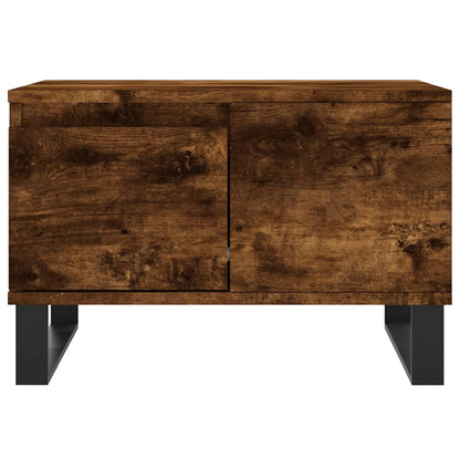 Salongbord Sofabord Røkt Eik 55x55x36,5 cm