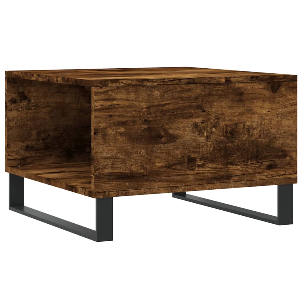 Salongbord Sofabord Røkt Eik 55x55x36,5 cm