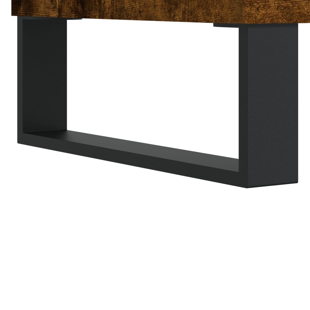Salongbord Sofabord Røkt Eik 55x55x36,5 cm