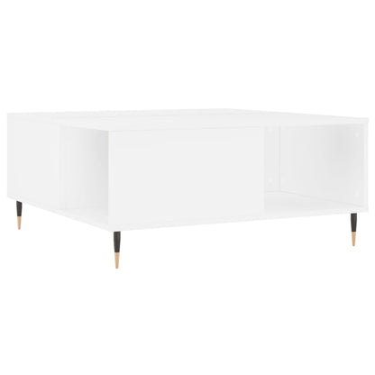 Salongbord Sofabord Hvit 80x80x36,5 cm