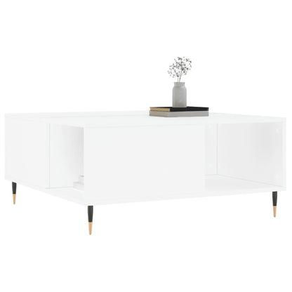 Salongbord Sofabord Hvit 80x80x36,5 cm