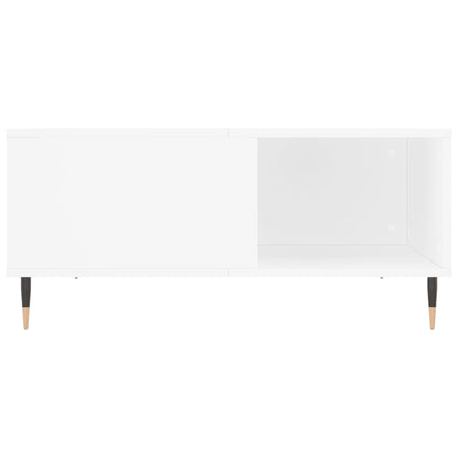 Salongbord Sofabord Hvit 80x80x36,5 cm