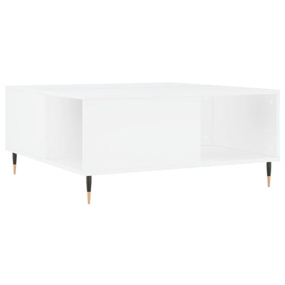 Salongbord Sofabord Hvit 80x80x36,5 cm