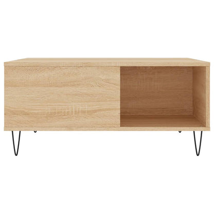Salongbord Sofabord Sonoma Eik 80x80x36,5 cm