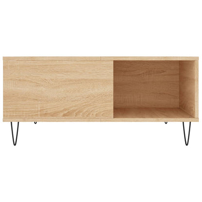 Salongbord Sofabord Sonoma Eik 80x80x36,5 cm