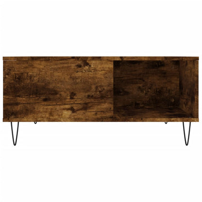 Salongbord Sofabord Røkt Eik 80x80x36,5 cm