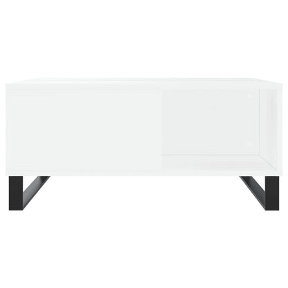 Salongbord Sofabord Hvit 80x80x36,5 cm