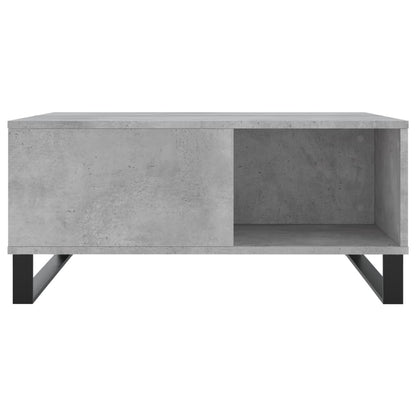 Salongbord Sofabord Betonggrå 80x80x36,5 cm