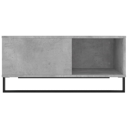 Salongbord Sofabord Betonggrå 80x80x36,5 cm