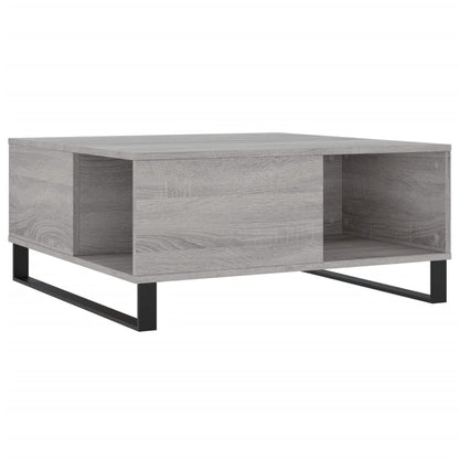 Salongbord Sofabord Sonoma Grå 80x80x36,5 cm