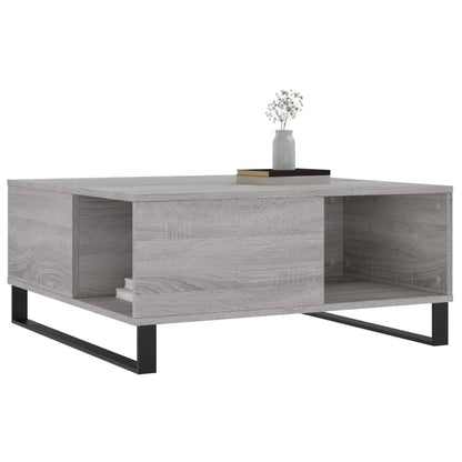 Salongbord Sofabord Sonoma Grå 80x80x36,5 cm