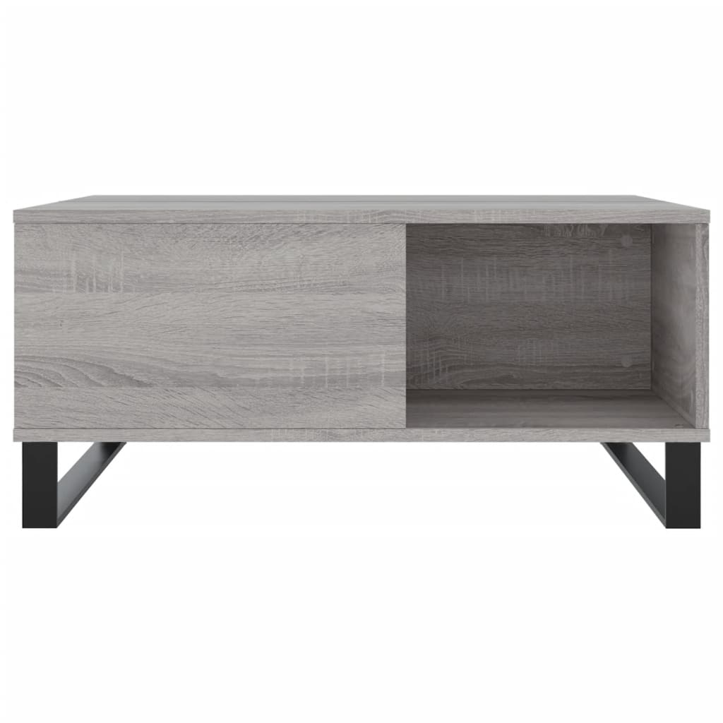 Salongbord Sofabord Sonoma Grå 80x80x36,5 cm