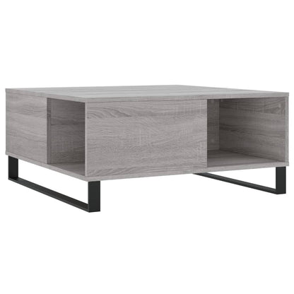 Salongbord Sofabord Sonoma Grå 80x80x36,5 cm