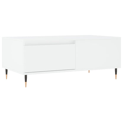 Salongbord Sofabord Hvit 90x50x36,5 cm