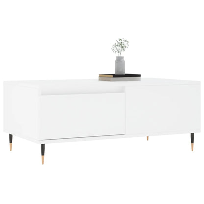 Salongbord Sofabord Hvit 90x50x36,5 cm