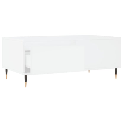 Salongbord Sofabord Hvit 90x50x36,5 cm