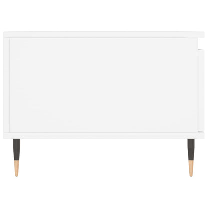 Salongbord Sofabord Hvit 90x50x36,5 cm