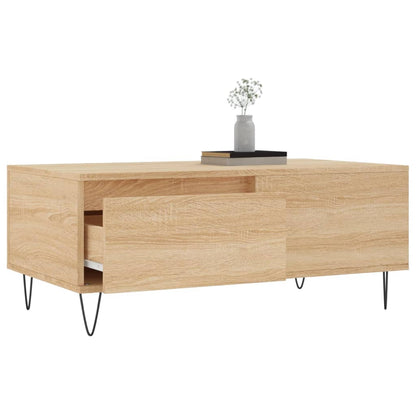 Salongbord Sofabord Sonoma Eik 90x50x36,5 cm
