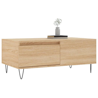 Salongbord Sofabord Sonoma Eik 90x50x36,5 cm