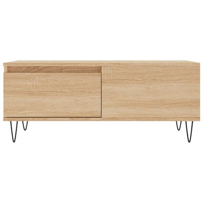 Salongbord Sofabord Sonoma Eik 90x50x36,5 cm
