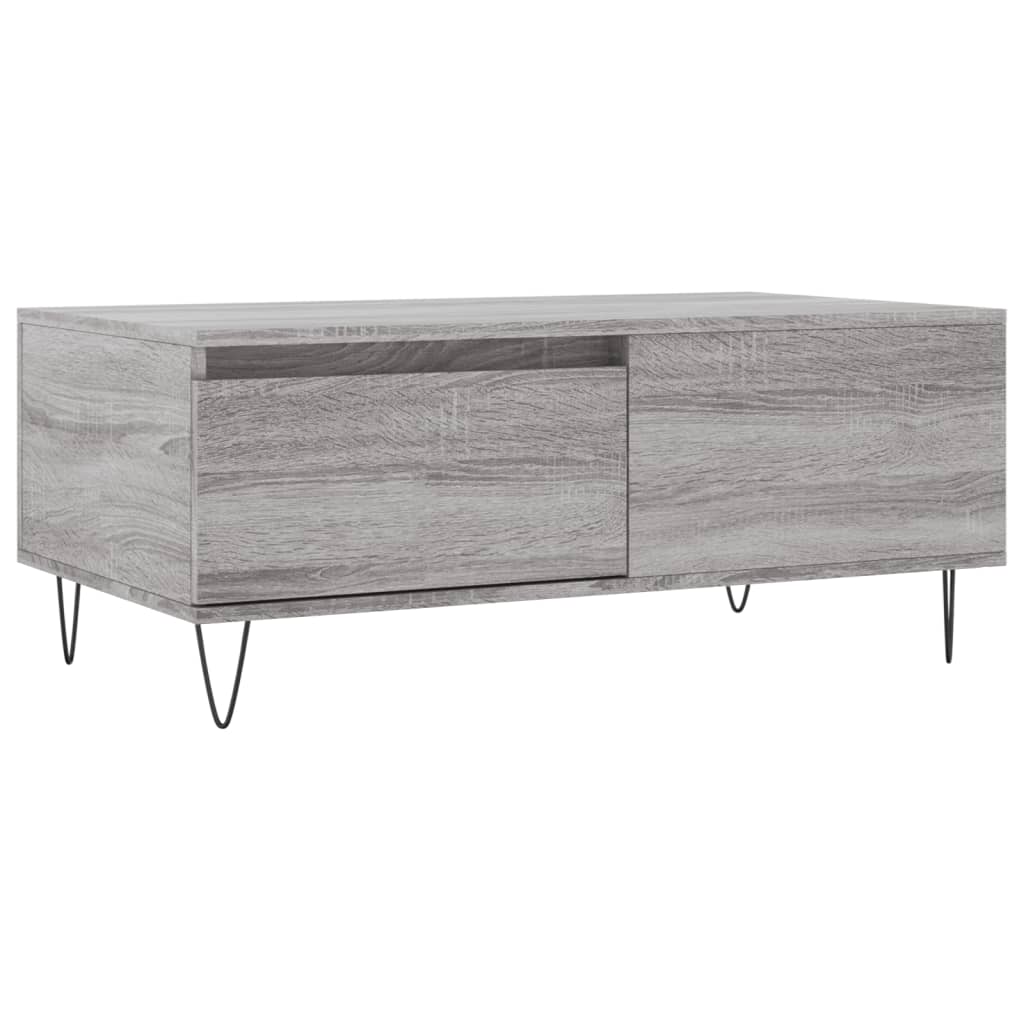 Salongbord Sofabord Sonoma Grå 90x50x36,5 cm