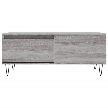 Salongbord Sofabord Sonoma Grå 90x50x36,5 cm
