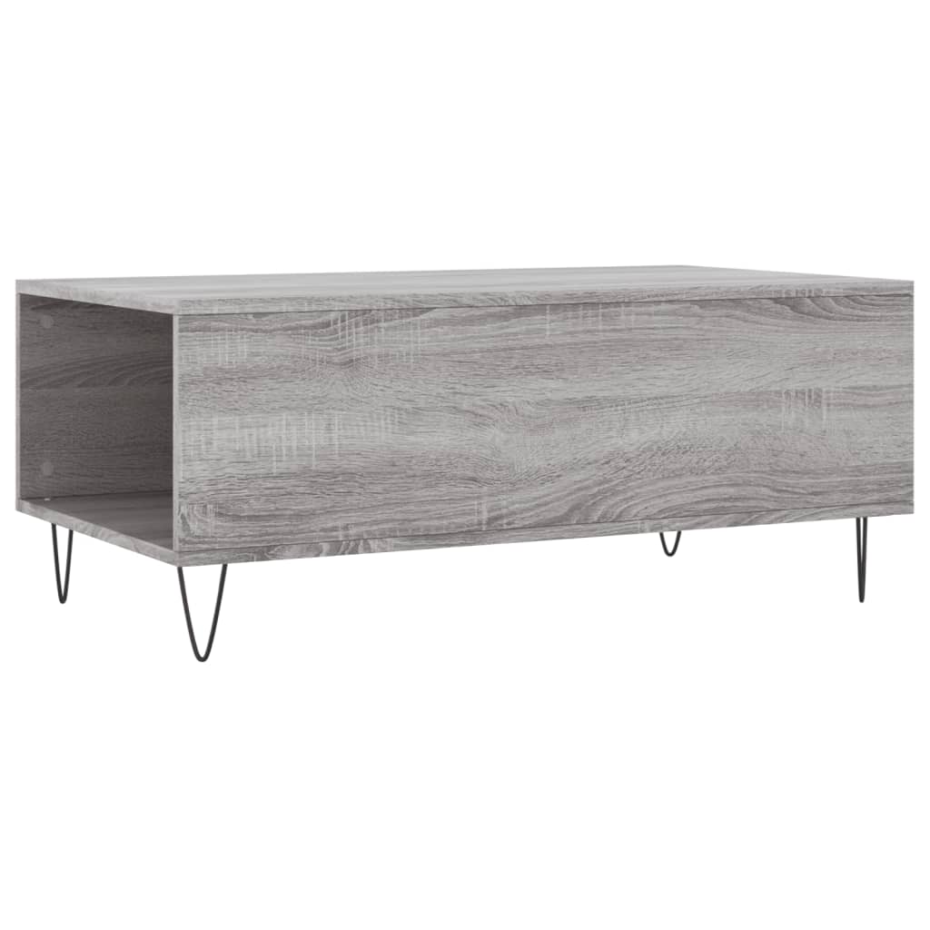 Salongbord Sofabord Sonoma Grå 90x50x36,5 cm