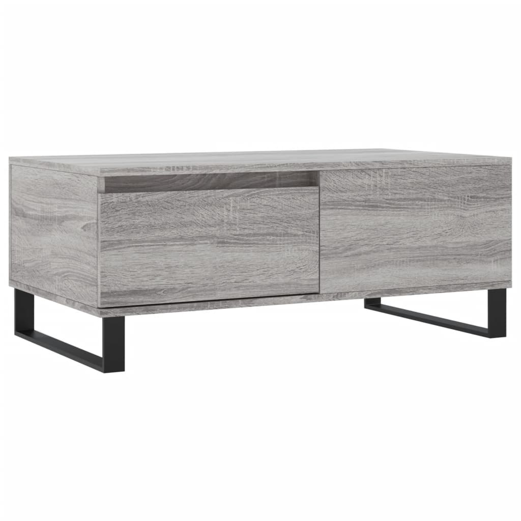 Salongbord Sofabord Sonoma Grå 90x50x36,5 cm