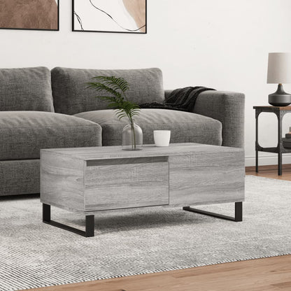 Salongbord Sofabord Sonoma Grå 90x50x36,5 cm